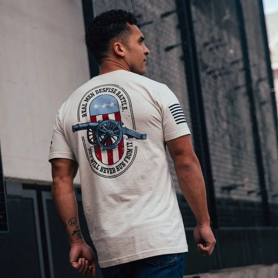 Never Run T-Shirt - Sand sold by Grunt Style product image thumbnail 4