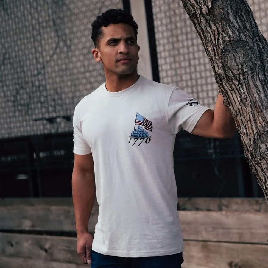 Never Run T-Shirt - Sand sold by Grunt Style product image thumbnail 5