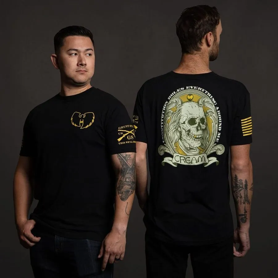Cream T-Shirt - Black sold by Grunt Style product image thumbnail 5