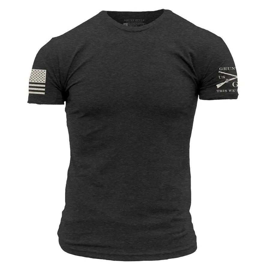 Basic T-Shirt - Charcoal sold by Grunt Style