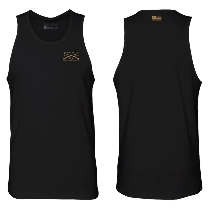Basic Men's Tank - Black sold by Grunt Style