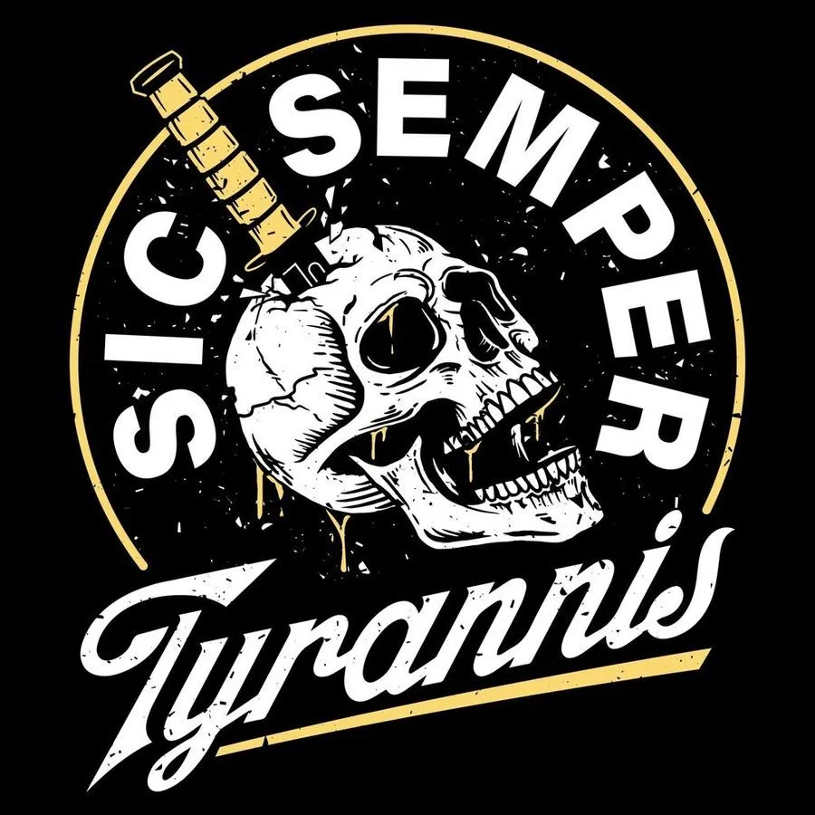 Sic Semper T-Shirt - Black sold by Grunt Style product image thumbnail 2