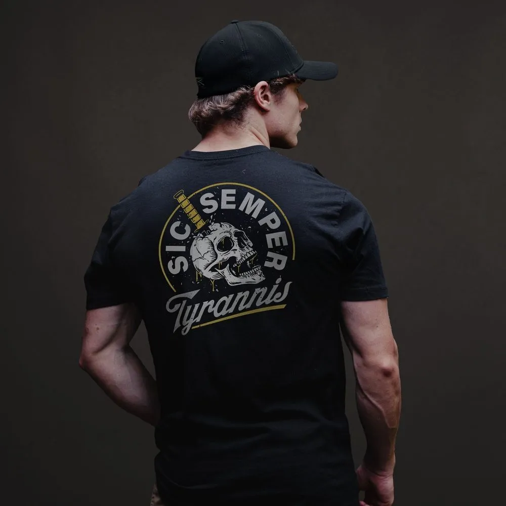 Sic Semper T-Shirt - Black sold by Grunt Style product image thumbnail 3