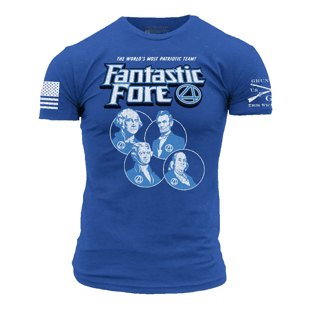 Fantastic Fore Edition T-Shirt - Royal sold by Grunt Style