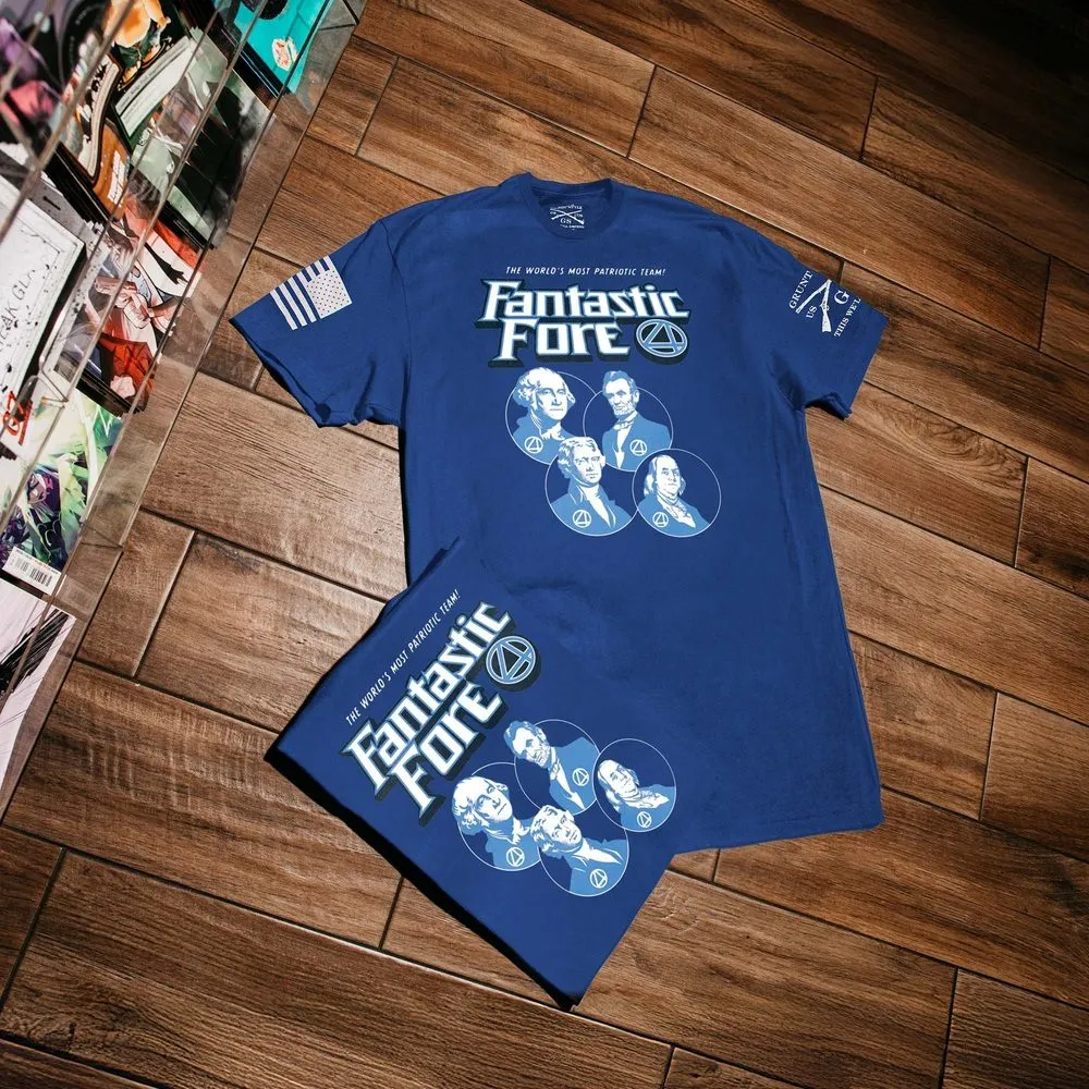 Fantastic Fore Edition T-Shirt - Royal sold by Grunt Style product image thumbnail 3