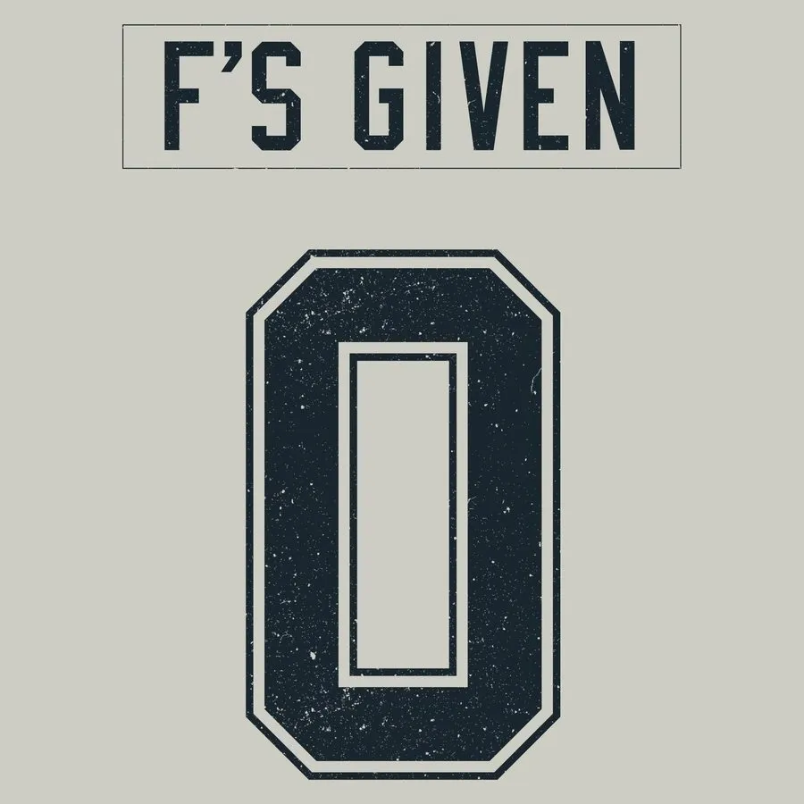 Zero F's Given T-Shirt - Sand sold by Grunt Style product image thumbnail 2