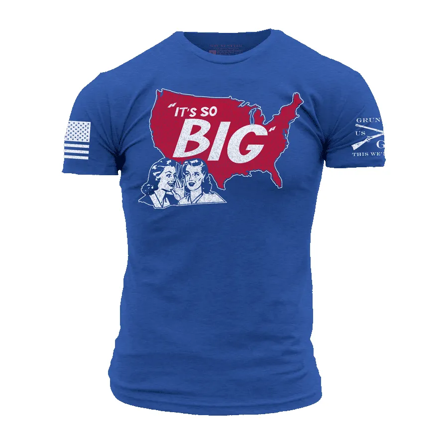 It So Big T-Shirt - Royal sold by Grunt Style