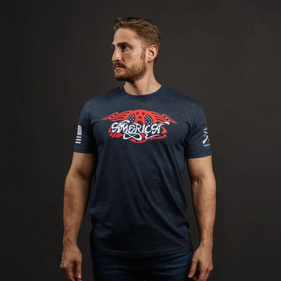 AeroAmerica T-Shirt - Midnight Navy sold by Grunt Style product image thumbnail 4