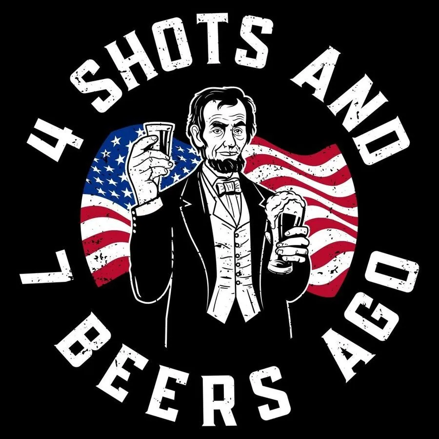 4 Shots T-Shirt - Black sold by Grunt Style product image thumbnail 2