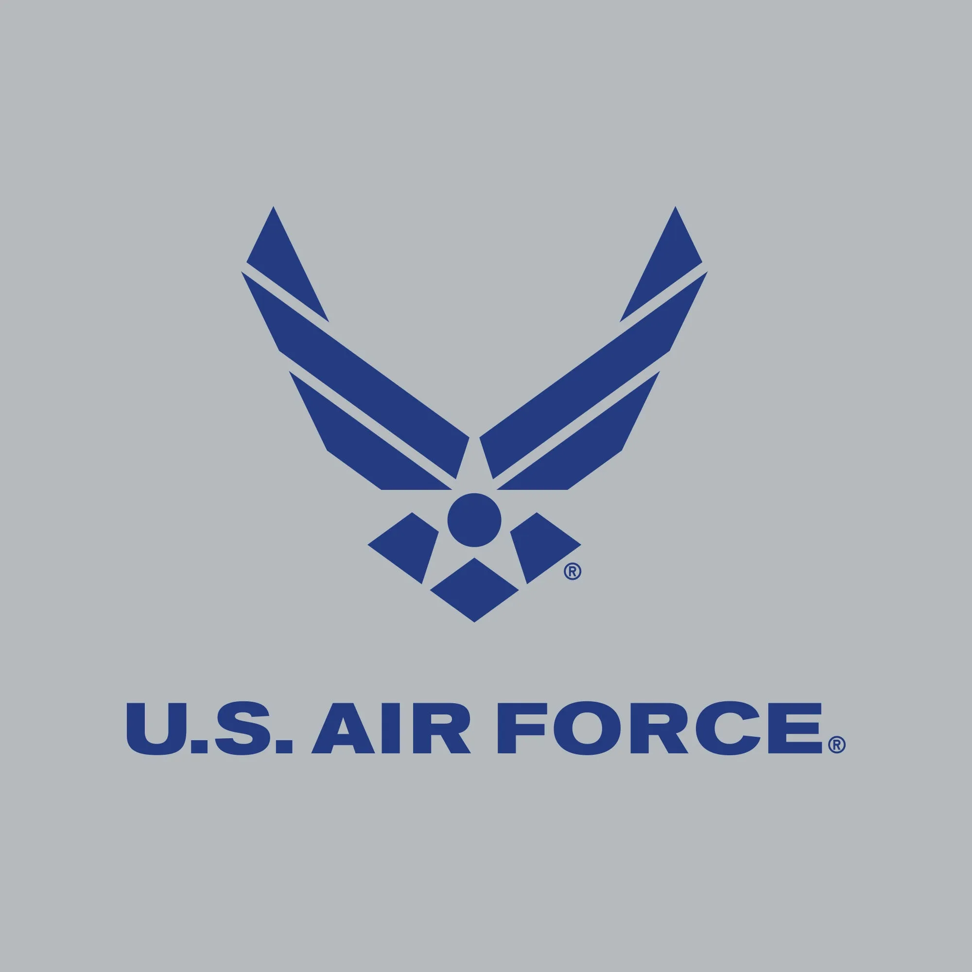 USAF - Aim High Flag T-Shirt - Dark Heather Gray sold by Grunt Style product image thumbnail 3