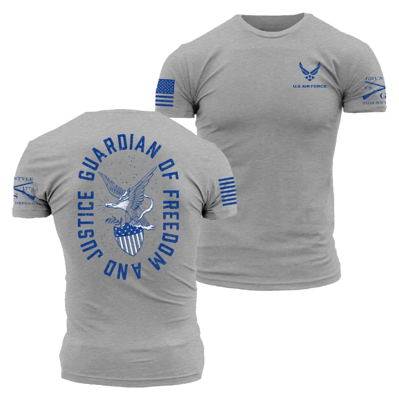USAF - Guardian T-Shirt - Dark Heather Gray sold by Grunt Style