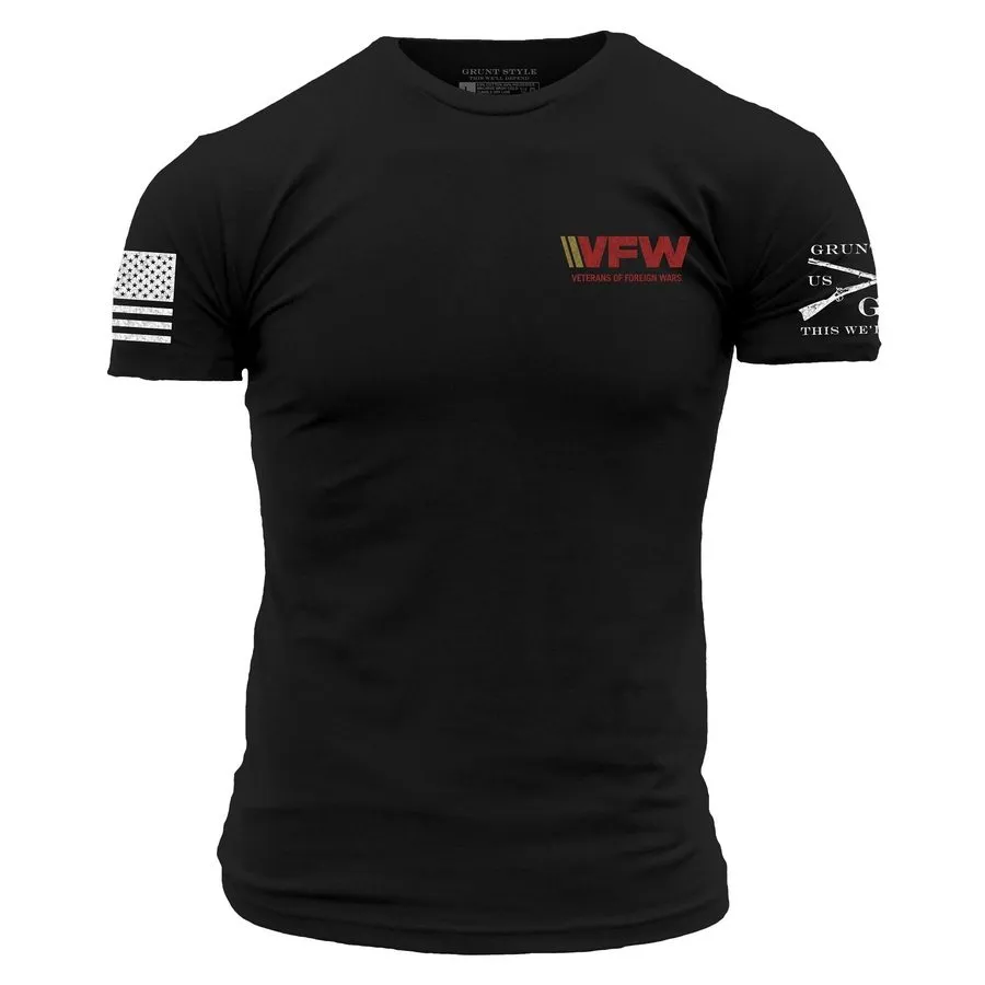 VFW - Honor The Contract T-Shirt - Black sold by Grunt Style product image thumbnail 3