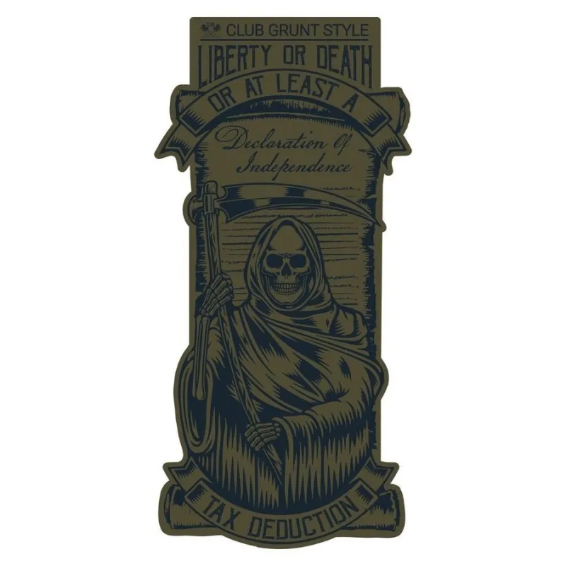 2025 July Sticker Club - The Reaper's Price sold by Grunt Style