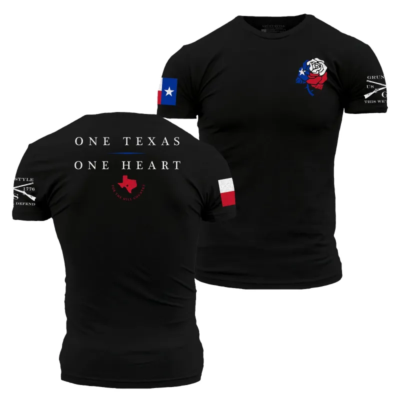 One Texas One Heart sold by Grunt Style