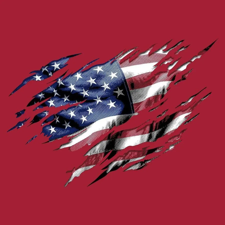 Still Standing T-Shirt - Red sold by Grunt Style product image thumbnail 2