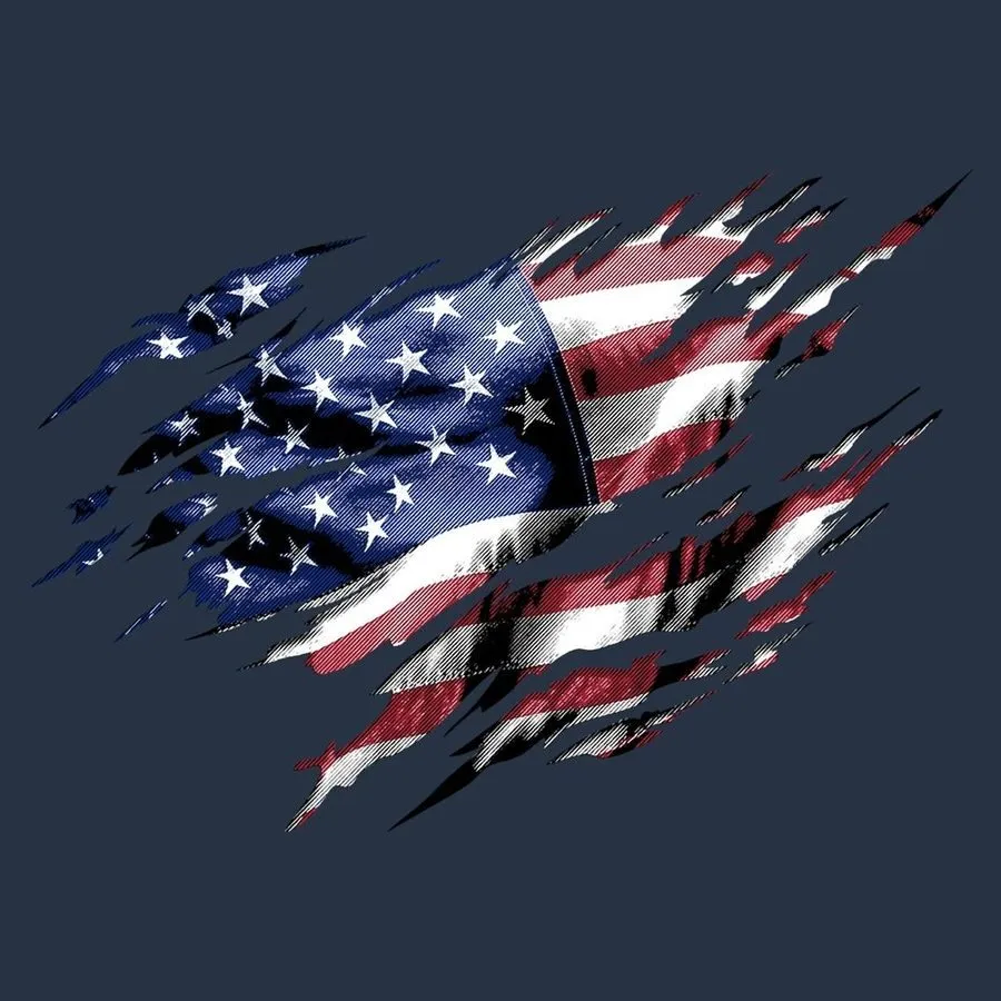 Still Standing T-Shirt - Midnight Navy sold by Grunt Style product image thumbnail 2