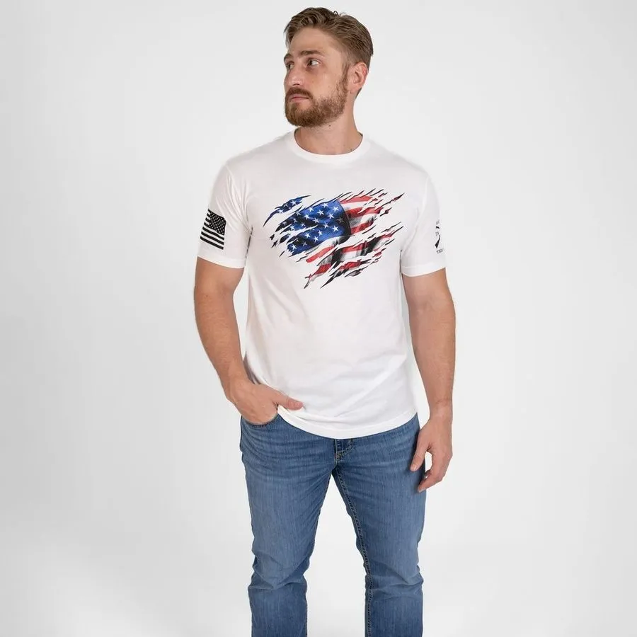 Still Standing T-Shirt - White sold by Grunt Style product image thumbnail 5