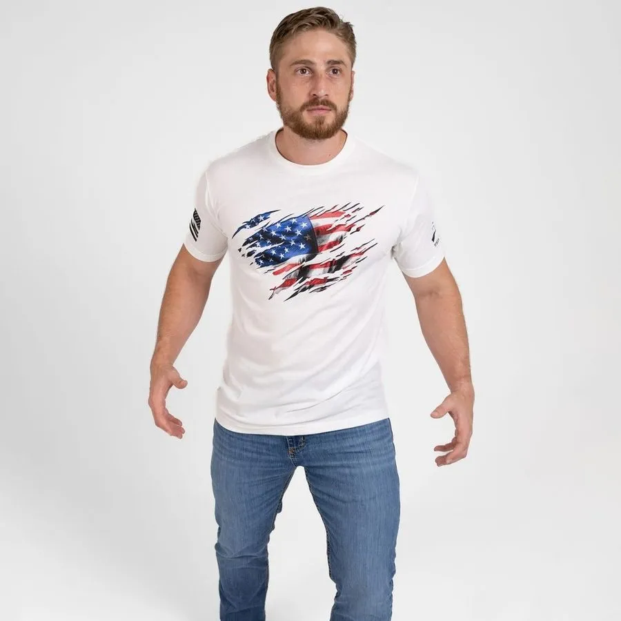 Still Standing T-Shirt - White sold by Grunt Style product image thumbnail 4