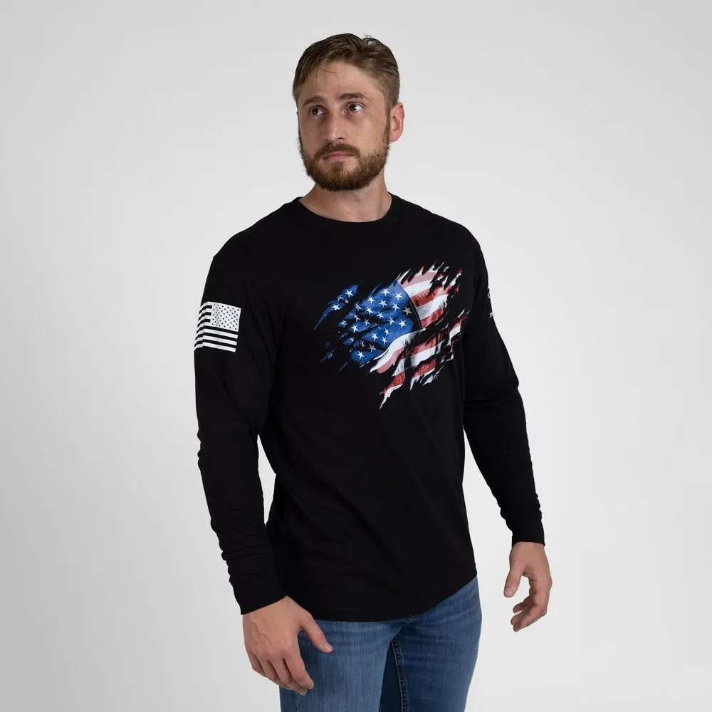 Still Standing Long Sleeve - Black sold by Grunt Style product image thumbnail 4