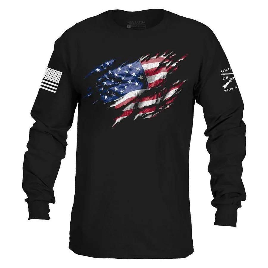 Still Standing Long Sleeve - Black sold by Grunt Style product image thumbnail 5