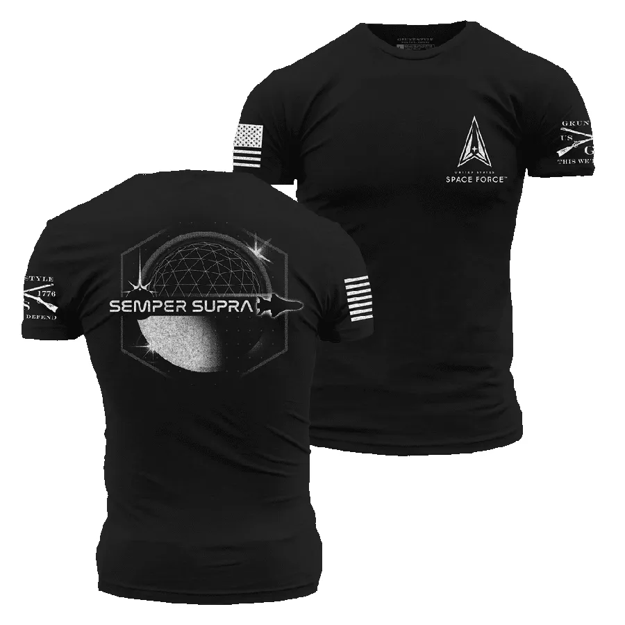 USSF - Always Above T-Shirt - Black sold by Grunt Style
