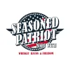 Women's Seasoned Patriot Slouchy Fit T-Shirt - White sold by Grunt Style
