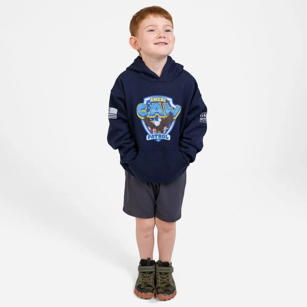 Youth Americaw Patrol Hoodie - Navy sold by Grunt Style product image thumbnail 2