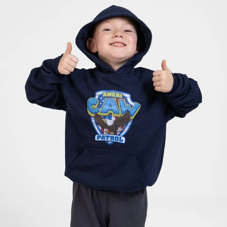 Youth Americaw Patrol Hoodie - Navy sold by Grunt Style
