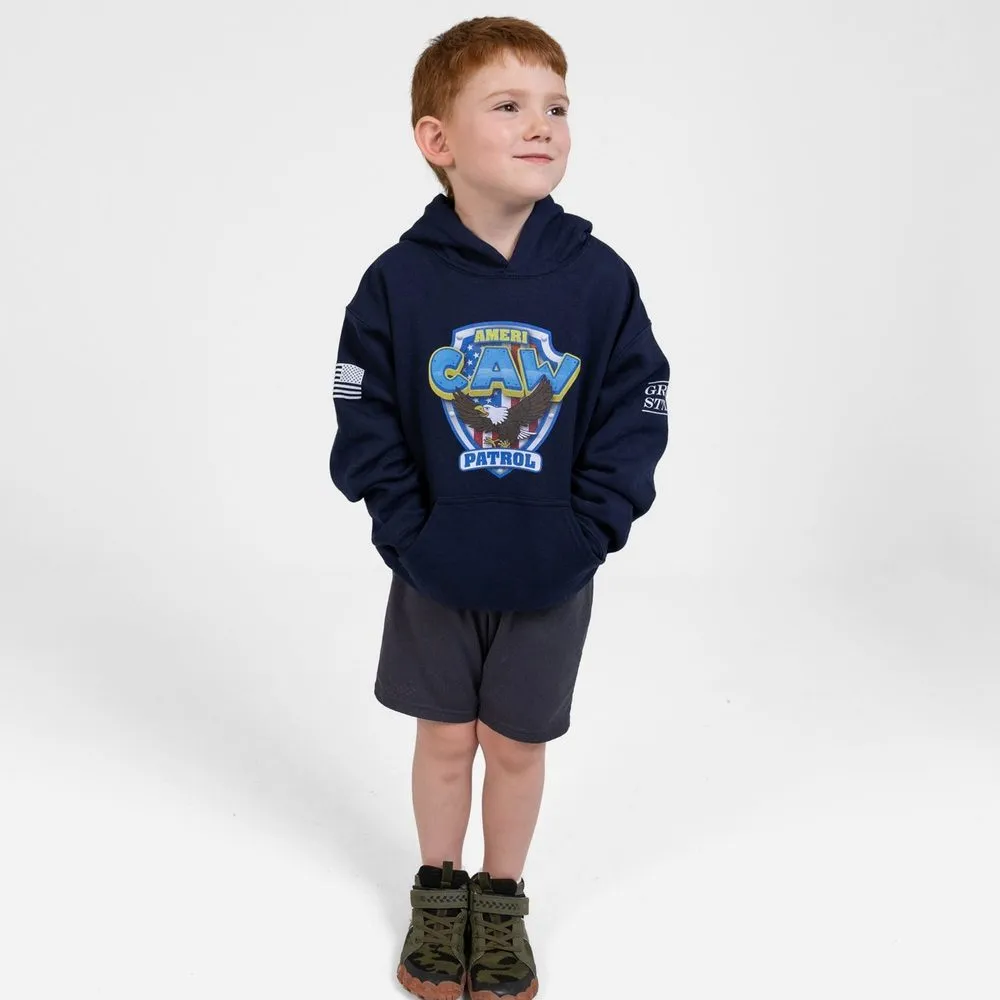 Youth Americaw Patrol Hoodie - Navy sold by Grunt Style product image thumbnail 3