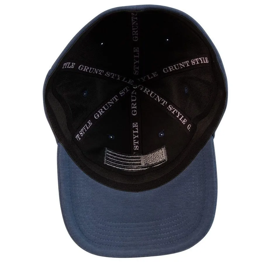 Blackout Flag Stretch Fit Hat - Navy sold by Grunt Style product image thumbnail 5