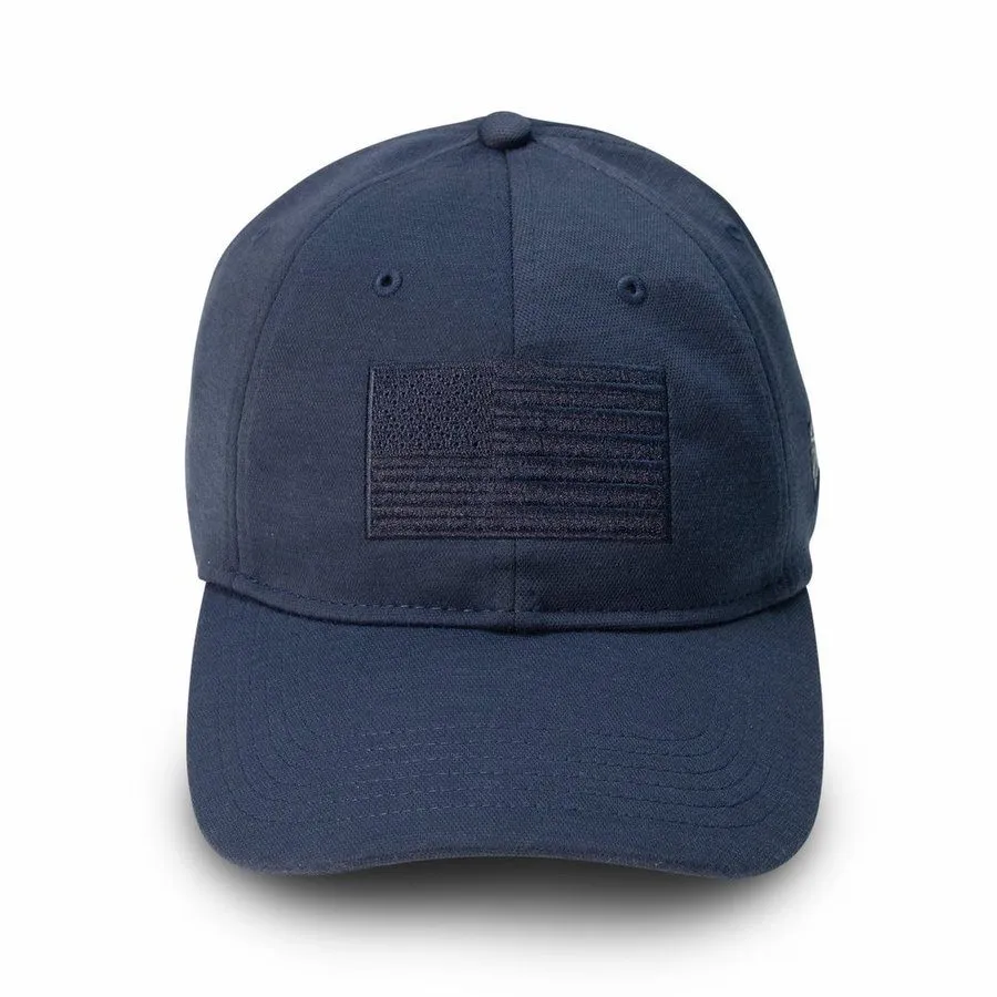 Blackout Flag Stretch Fit Hat - Navy sold by Grunt Style