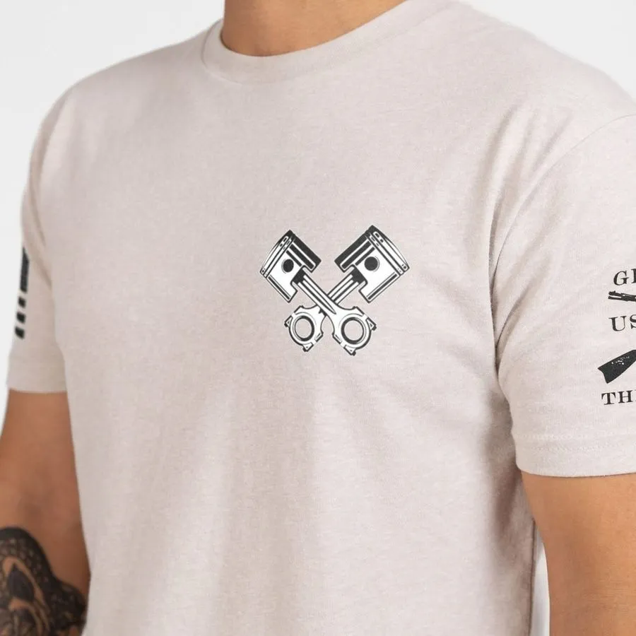 Do No Harm, Take No Sh*t T-Shirt - Sand sold by Grunt Style product image thumbnail 3