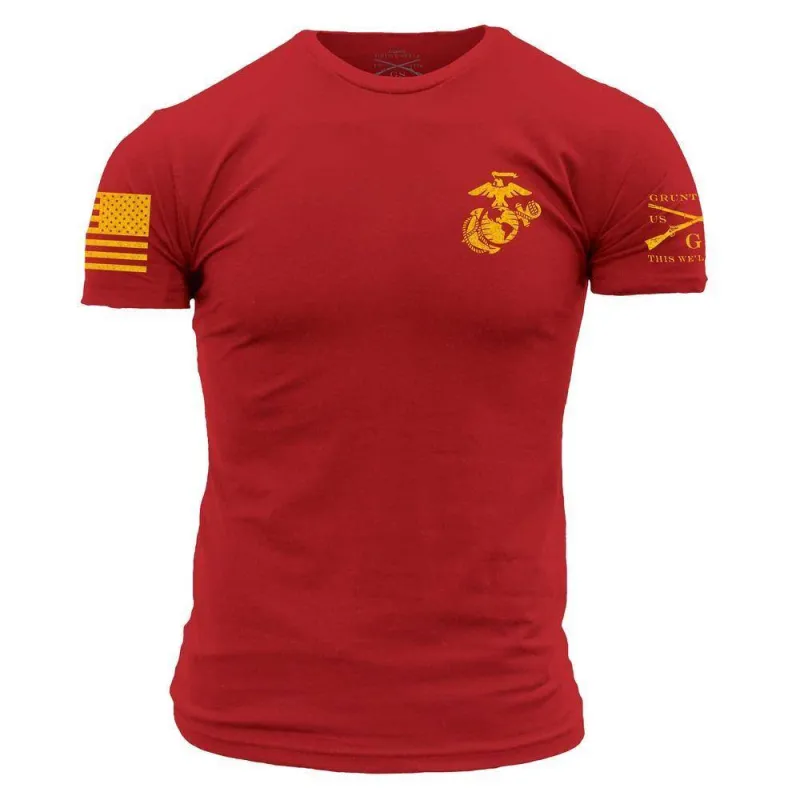USMC - Corps Colors sold by Grunt Style