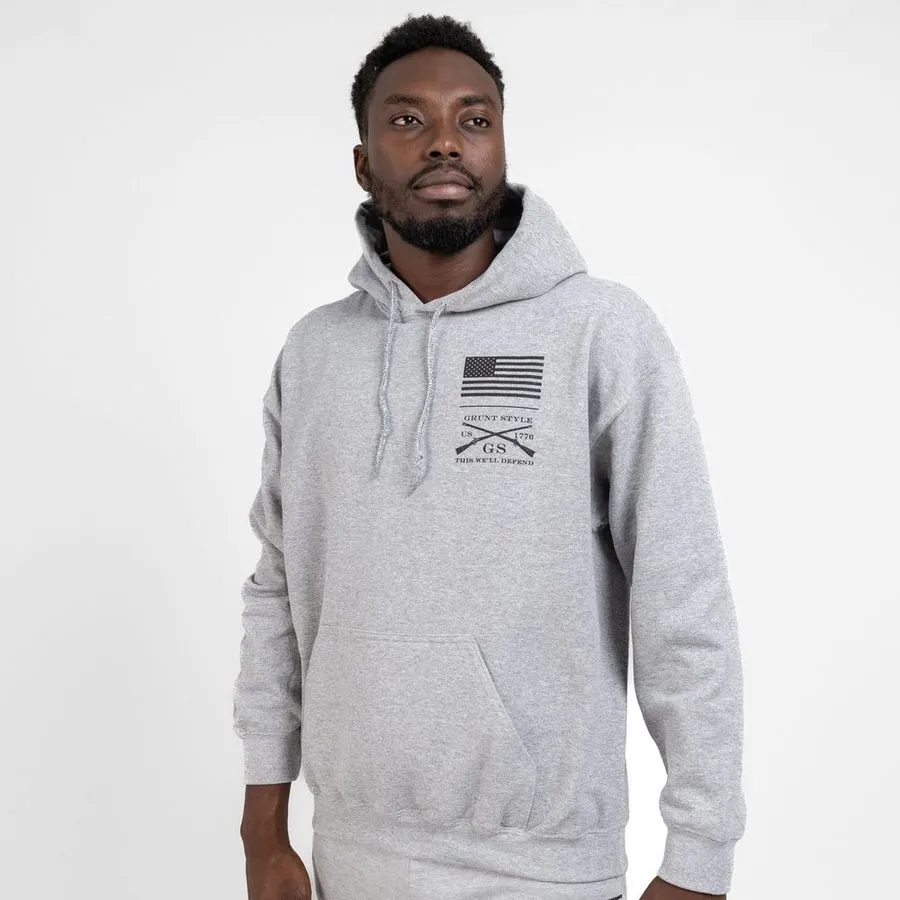 Strength Through Suffering Hoodie - Sport Gray sold by Grunt Style product image thumbnail 3