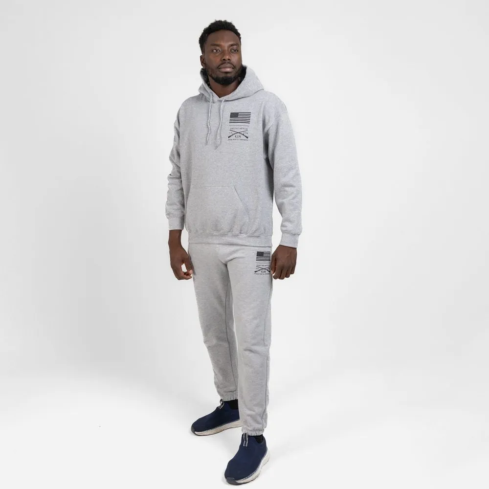 Strength Through Suffering Hoodie - Sport Gray sold by Grunt Style product image thumbnail 4