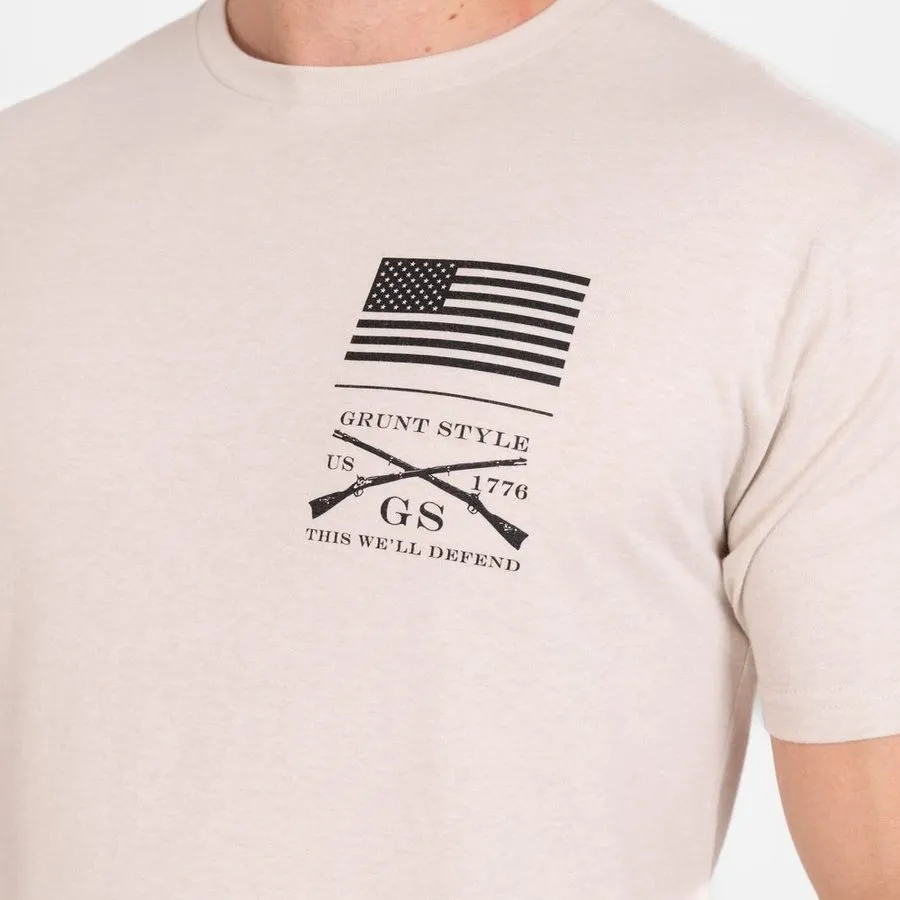 Strength Through Suffering T-Shirt - Sand sold by Grunt Style product image thumbnail 4