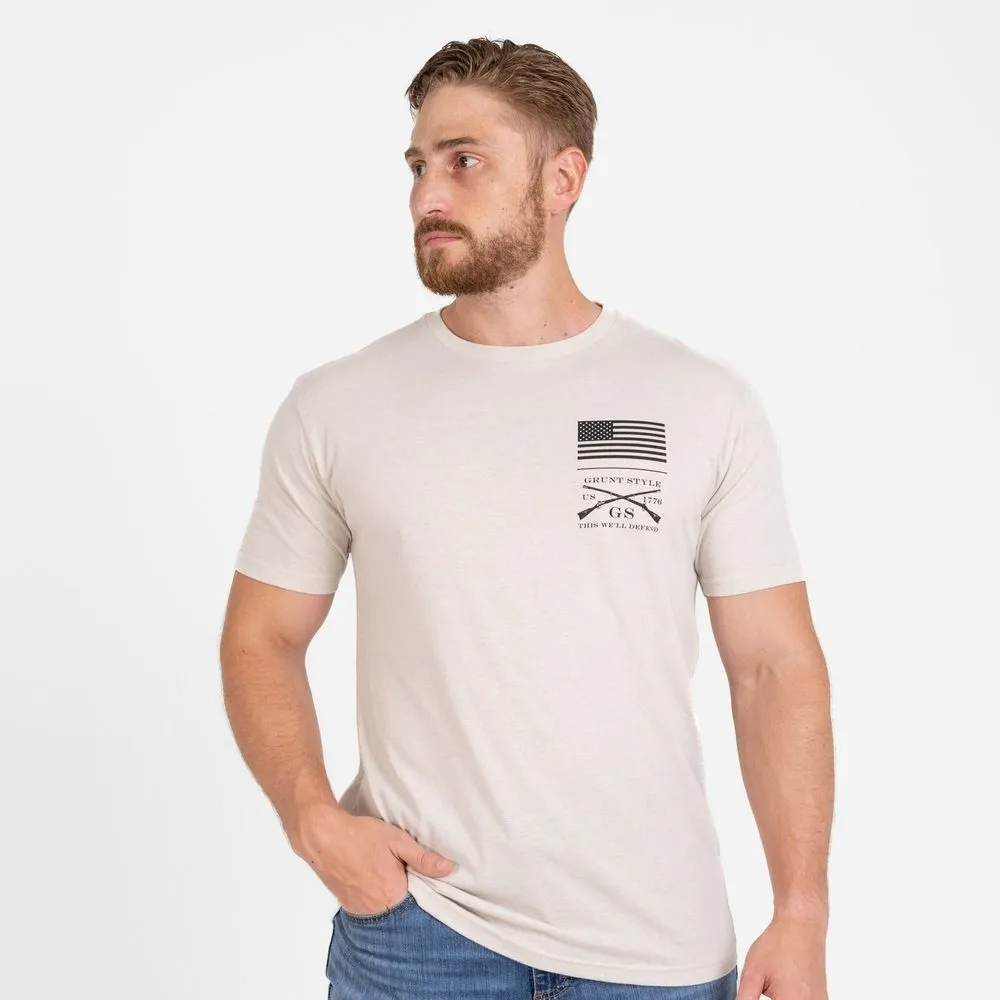 Strength Through Suffering T-Shirt - Sand sold by Grunt Style product image thumbnail 3