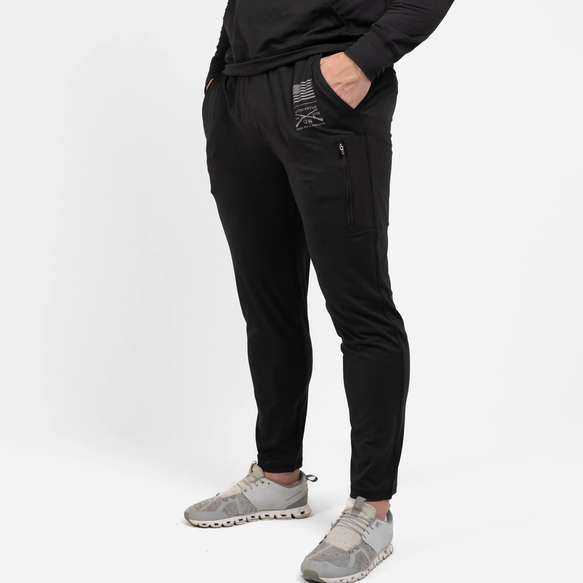 Men's All-Day Jogger - Heather Black sold by Grunt Style product image thumbnail 2