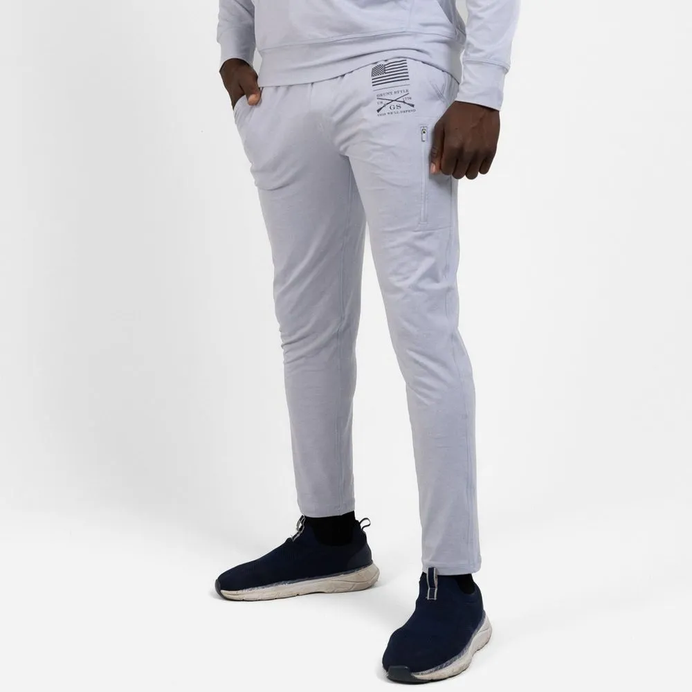 Men's All-Day Jogger - Heather Arctic Gray sold by Grunt Style