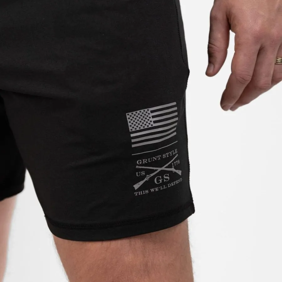 Men's All-Day Short - Heather Black sold by Grunt Style product image thumbnail 5