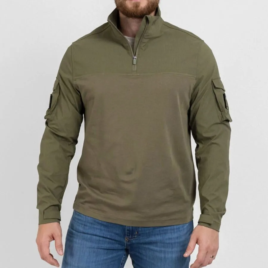 Men's Operator Shirt - Military Green sold by Grunt Style