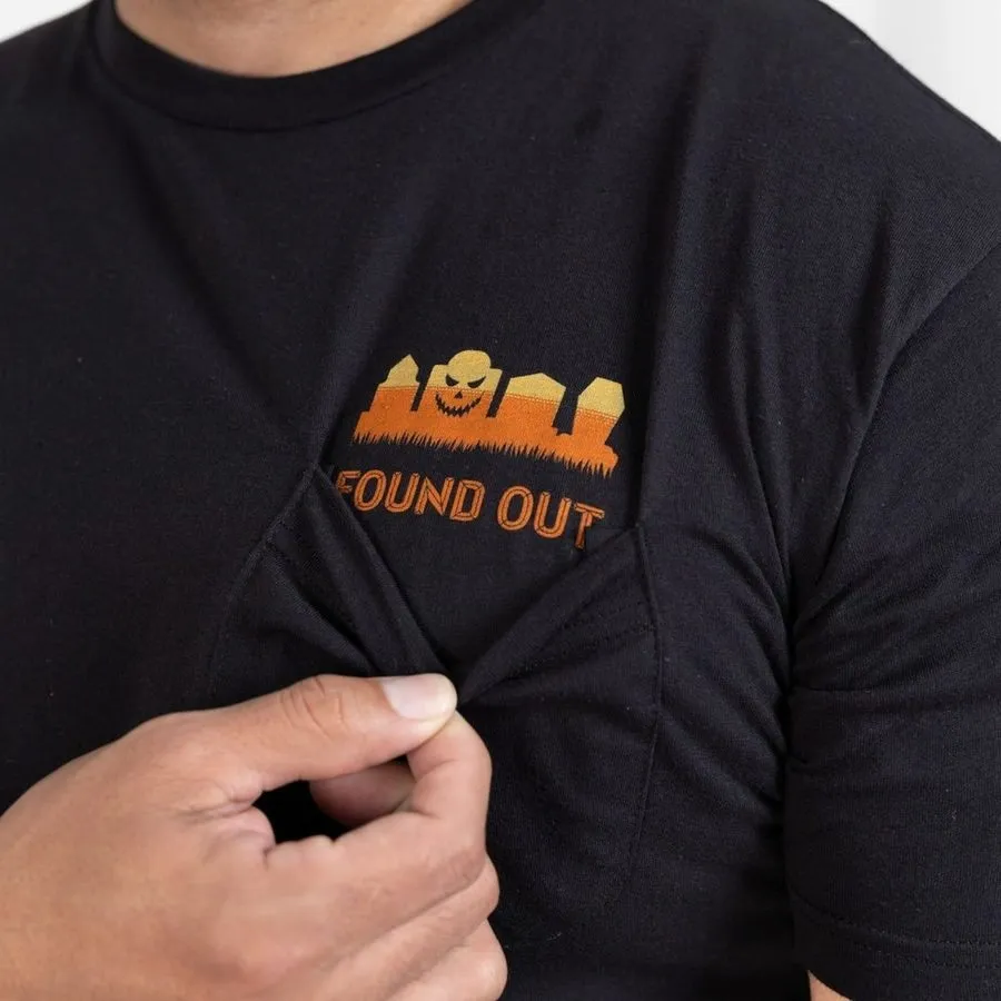 FAFOlantern Pocket T-Shirt - Black sold by Grunt Style product image thumbnail 4