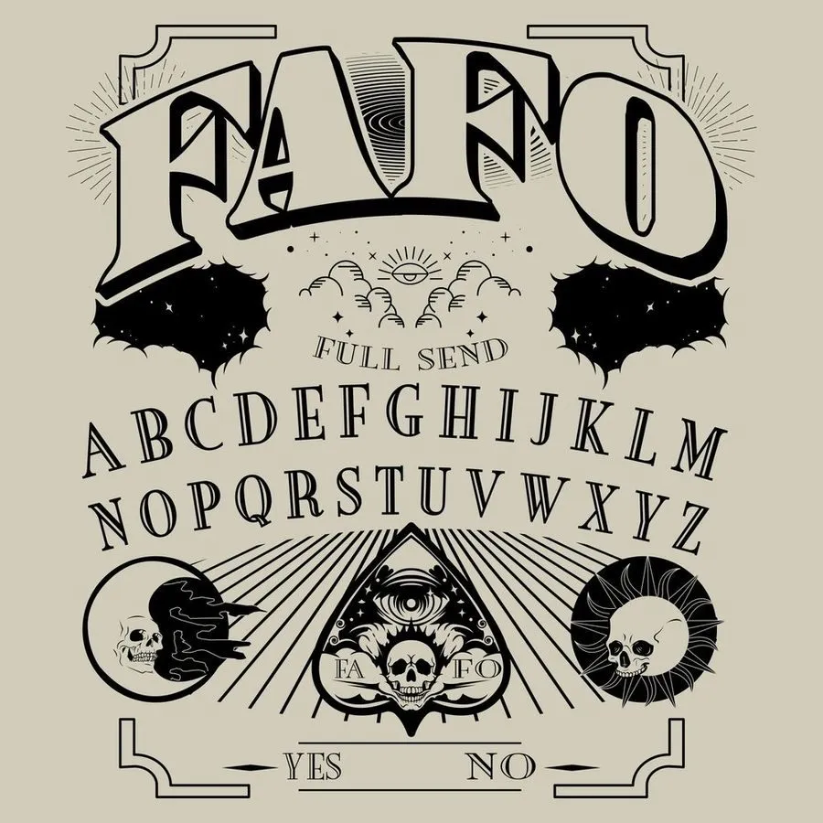 FAFO Spirit Long Sleeve - Sand sold by Grunt Style product image thumbnail 2