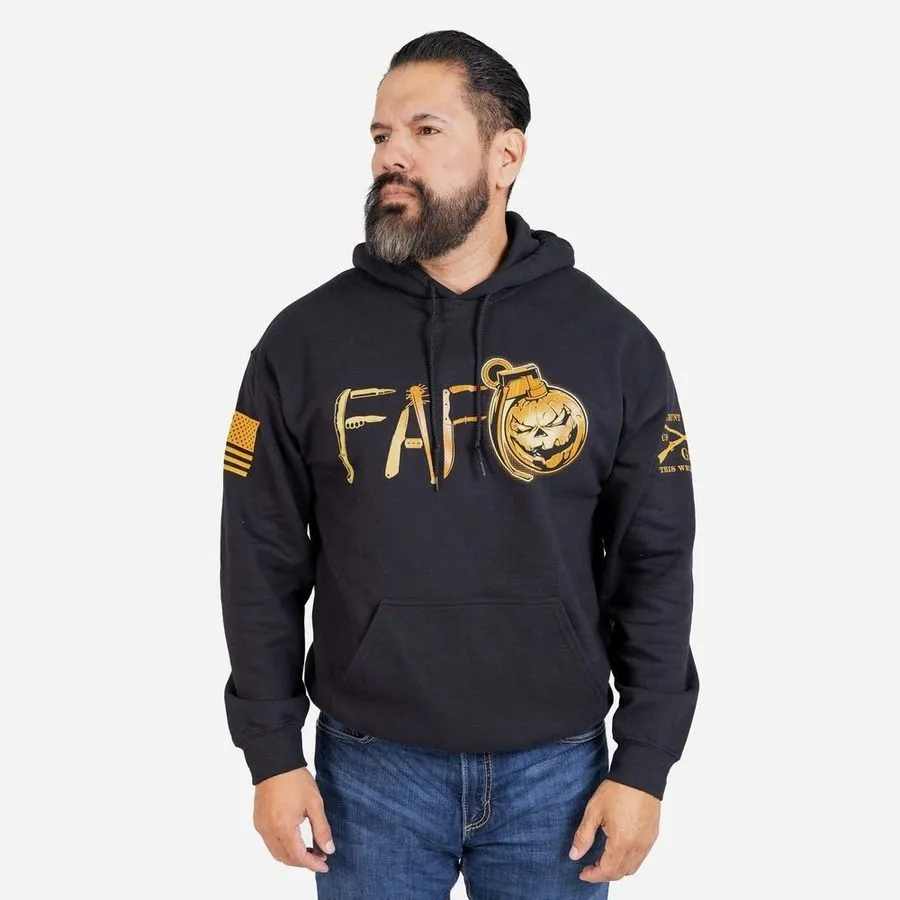 Found Out Hoodie - Black sold by Grunt Style product image thumbnail 4