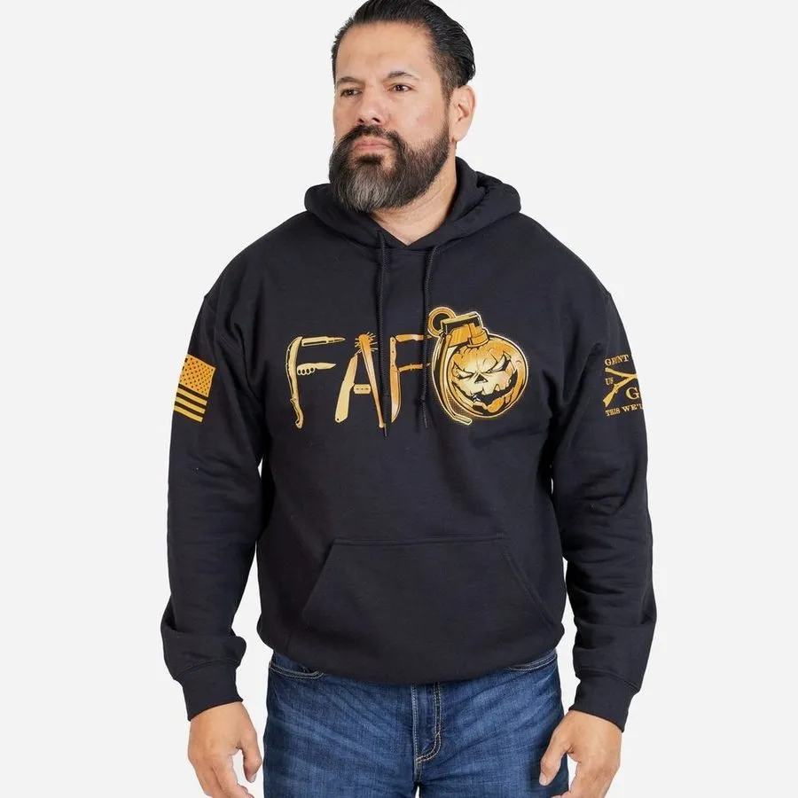 Found Out Hoodie - Black sold by Grunt Style product image thumbnail 3