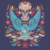 Women's Why Fear Death Slouchy Fit T-Shirt - Future Dusk sold by Grunt Style