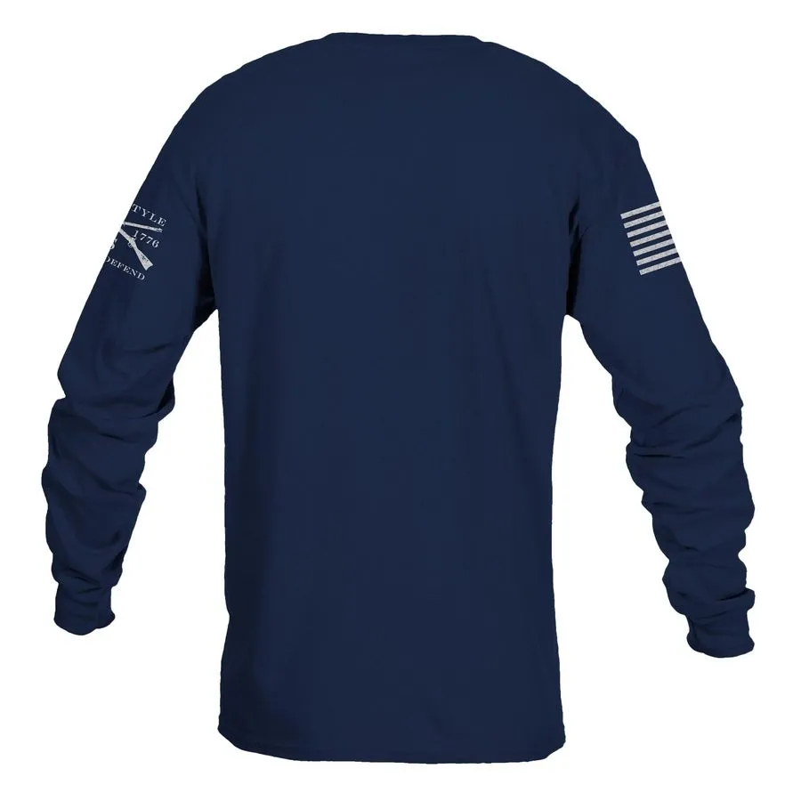 Basic Long Sleeve - Navy sold by Grunt Style product image thumbnail 2