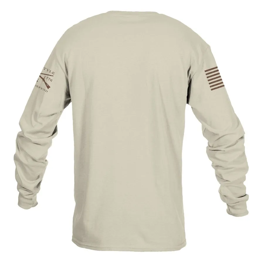 Basic Long Sleeve - Sand sold by Grunt Style product image thumbnail 3
