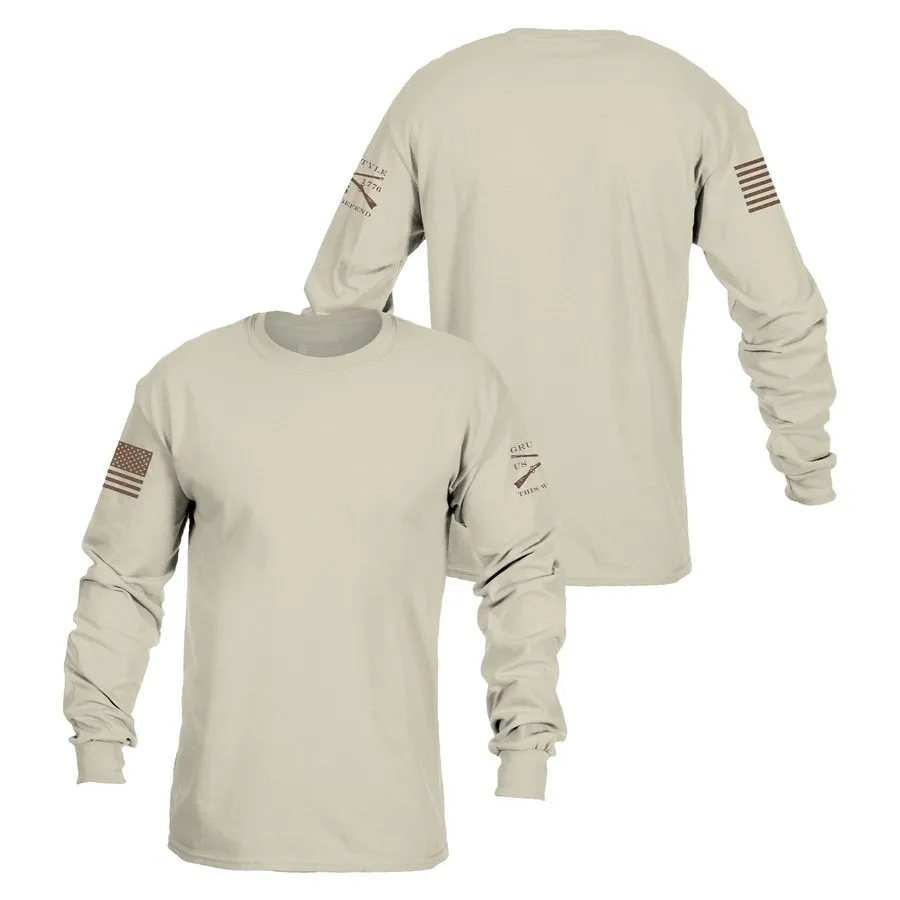 Basic Long Sleeve - Sand sold by Grunt Style product image thumbnail 2