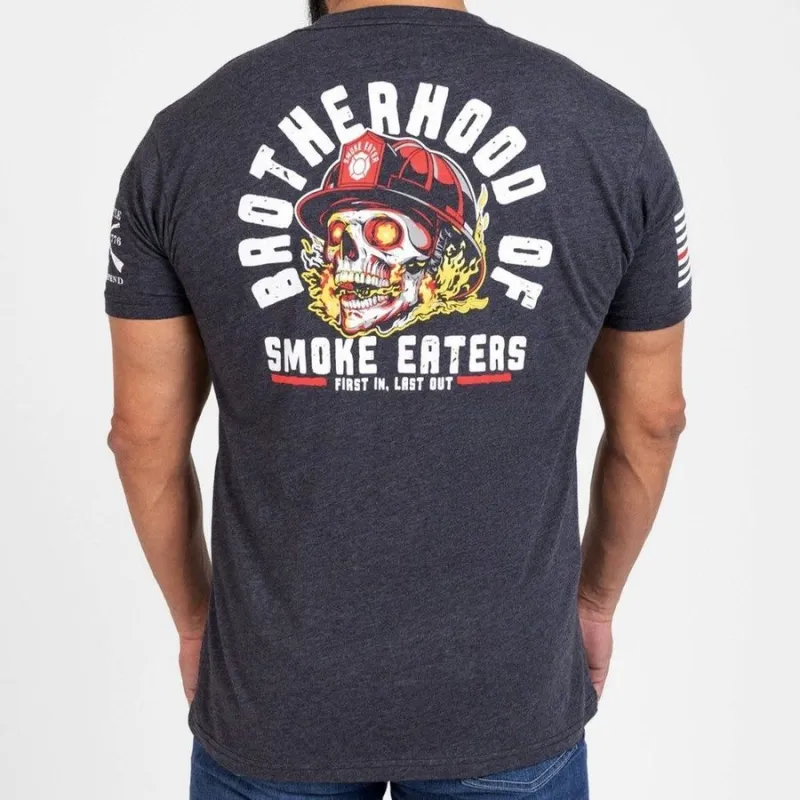 Smoke Eaters T-Shirt - Charcoal sold by Grunt Style